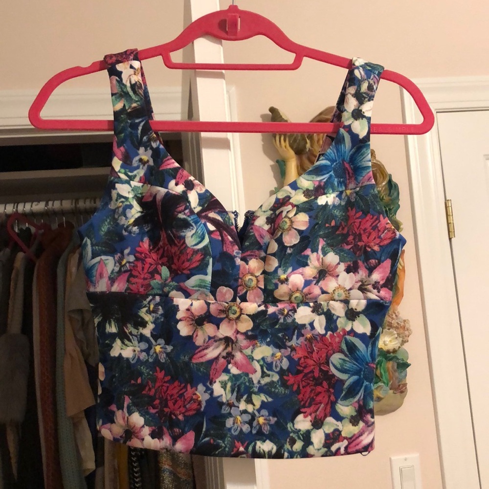 Floral Crop Top